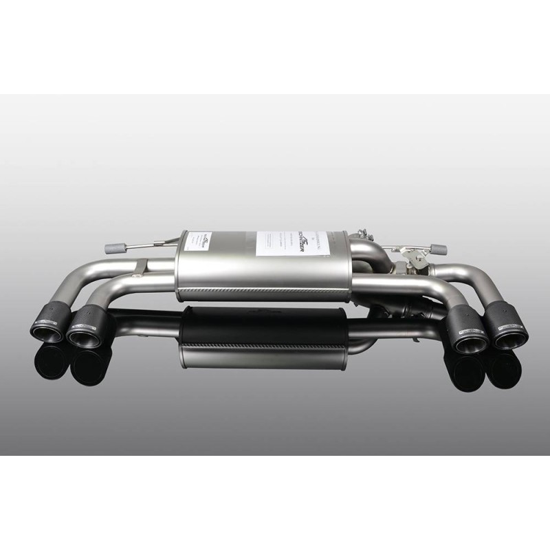 AC Schnitzer Silencieux w / Carbon Sport Tail Pipes BMW G30 | G31 530i w / SA337 | SA715