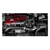 Couvre moteur carbone et kevlar rouge Eventuri pour Honda Civic Type R FK8 / FK2
