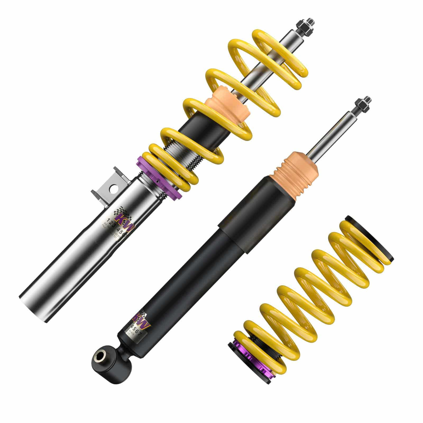 Kit Suspension KW Coilover V1 inox pour Audi RS3 8V/8.5V Berline/Sportback-Référence 102100AK ou 102100AL – Image 2