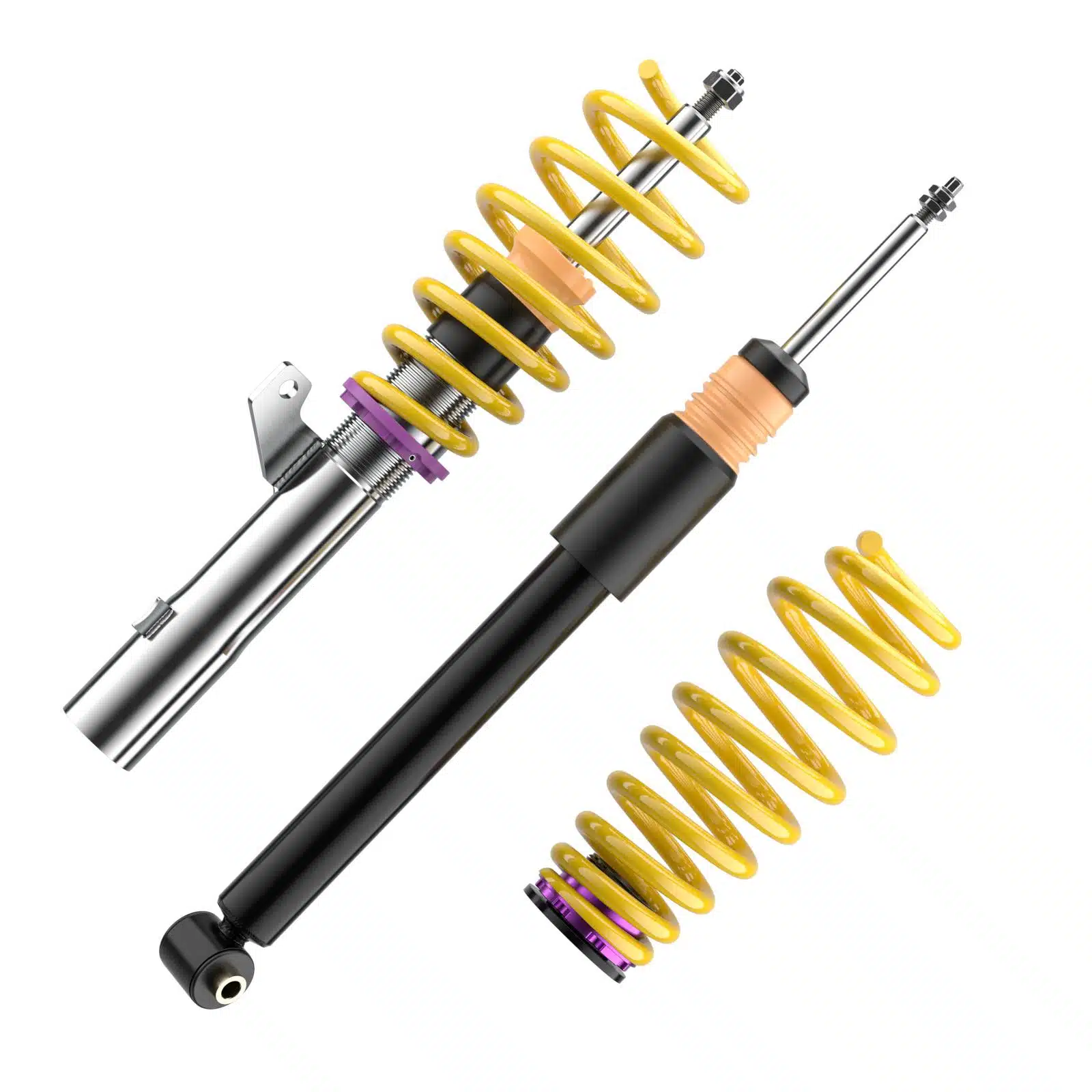 Kit Suspension KW Coilover V2 inox pour VW Golf 8R-référence 152800CW ou 152800CX – Image 2