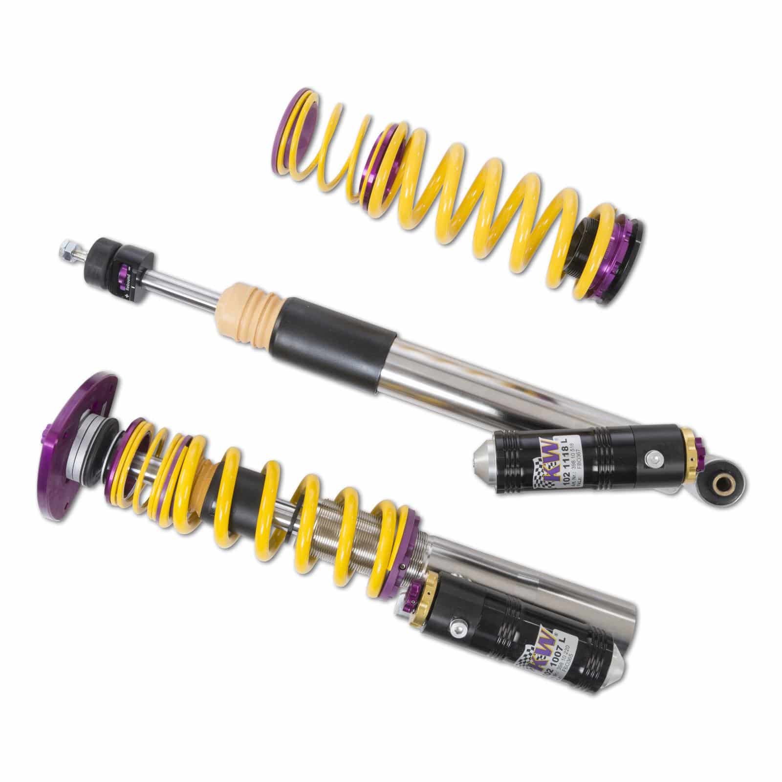 Kit Suspension KW Coilover V4 Clubsport avec supports supérieurs pour Audi RS3 8V Berline/Sportback-Référence 397102AK – Image 2