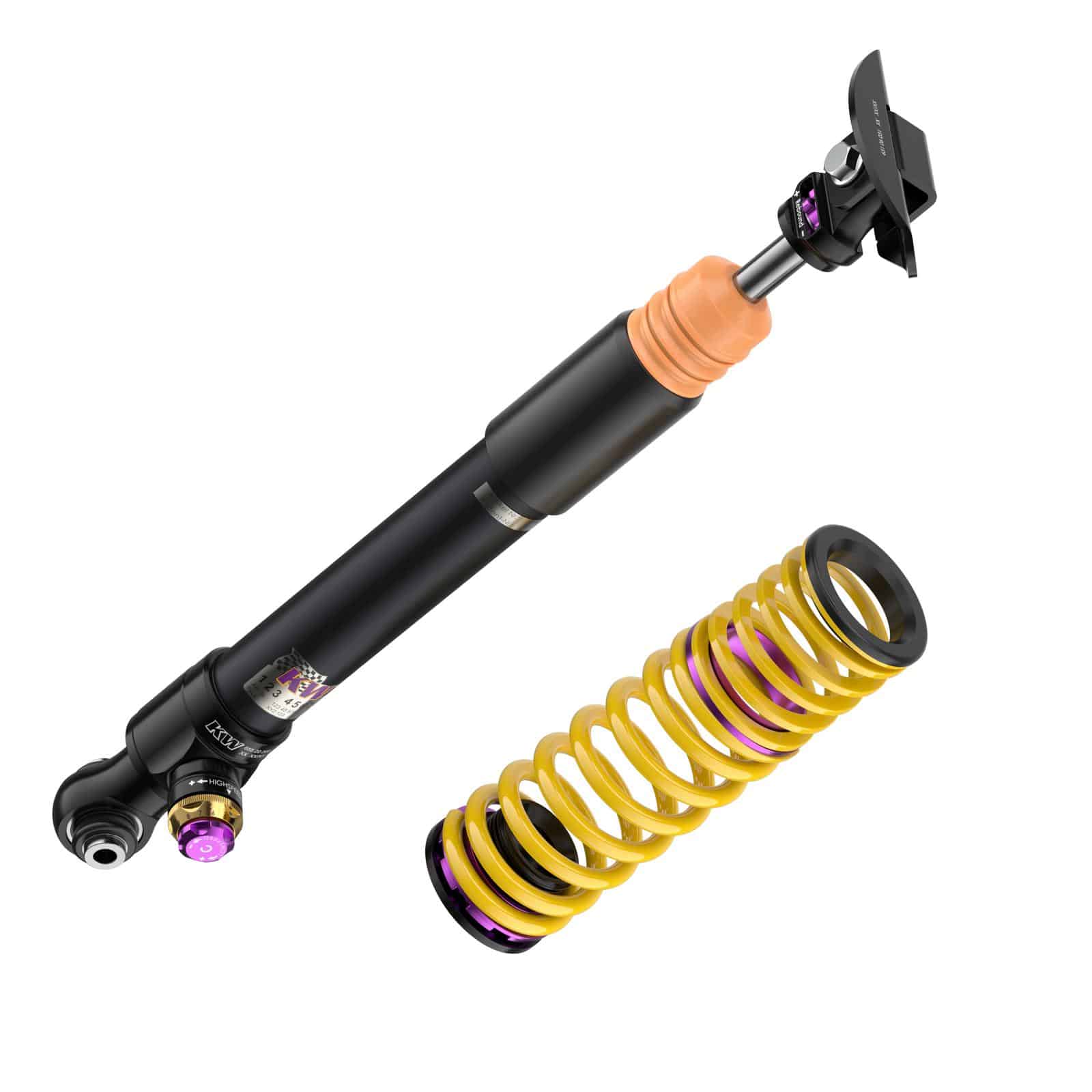 Suspension KW Coilover V4 Clubsport avec supports supérieurs pour Audi RS3 8Y Sedan/Sportback et Audi TT/TTS/TTRS -voir liste voitures compatibles-référence 397102DV – Image 6