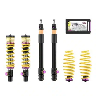 Kit Suspension KW Coilover V4 (avec désactivation pour amortisseurs électroniques) pour Audi RS6 C8/RS7