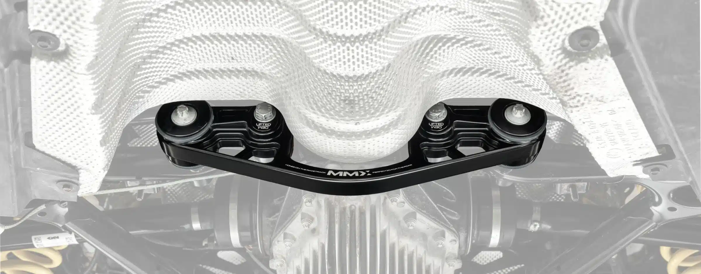Support/berceau de rehausse de différentiel avant MMX en aluminium usiné pour BMW G80/81/82/83/87 M3/M4/M2-Référence MMR55-1604 – Image 11