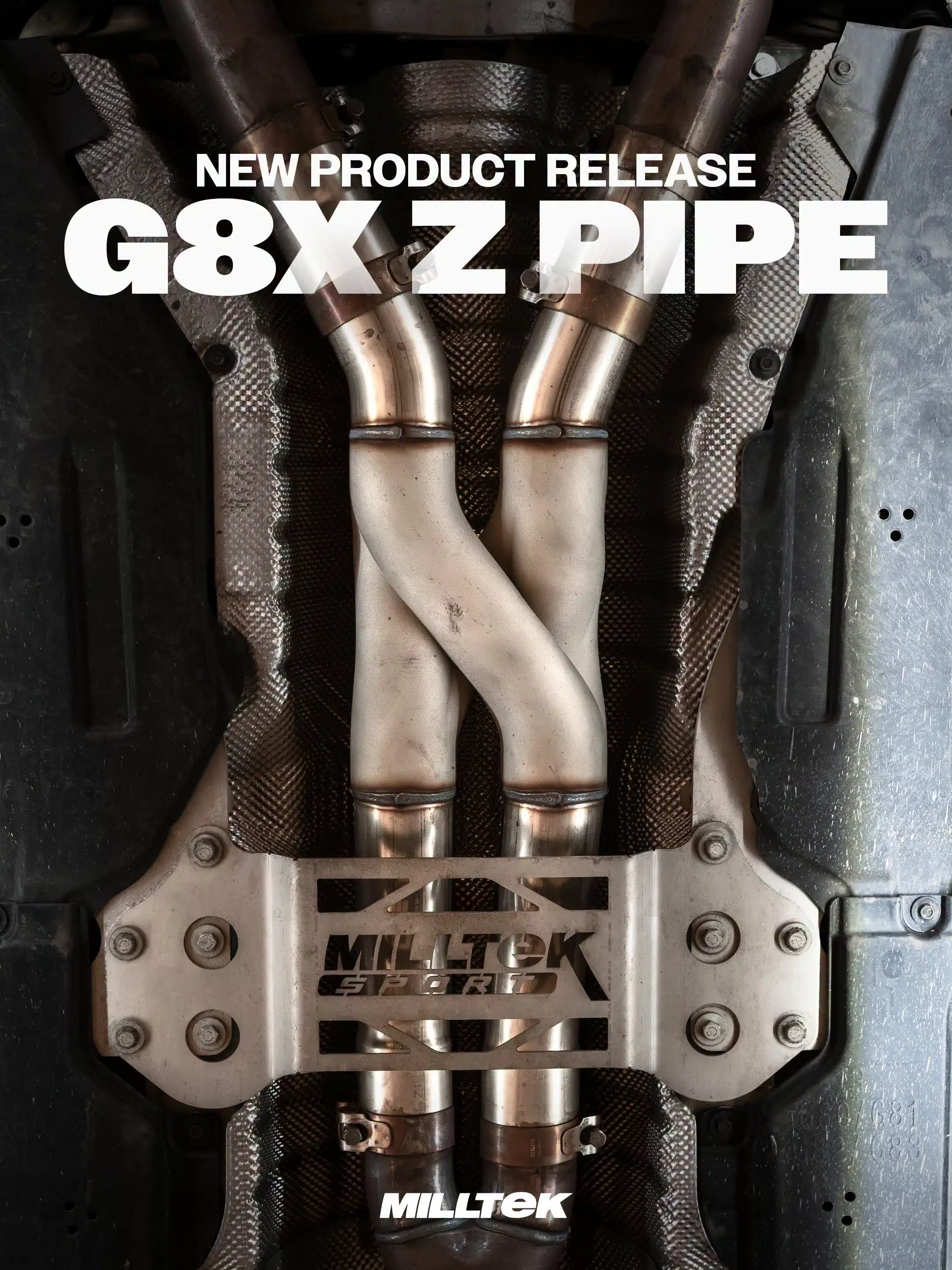 BMW G8X M3 et M3 Touring - Suppression du FAP/OPF 4" avec tube en Z - Pour ligne d'échappement d'origine-SSXBM1422 – Image 2