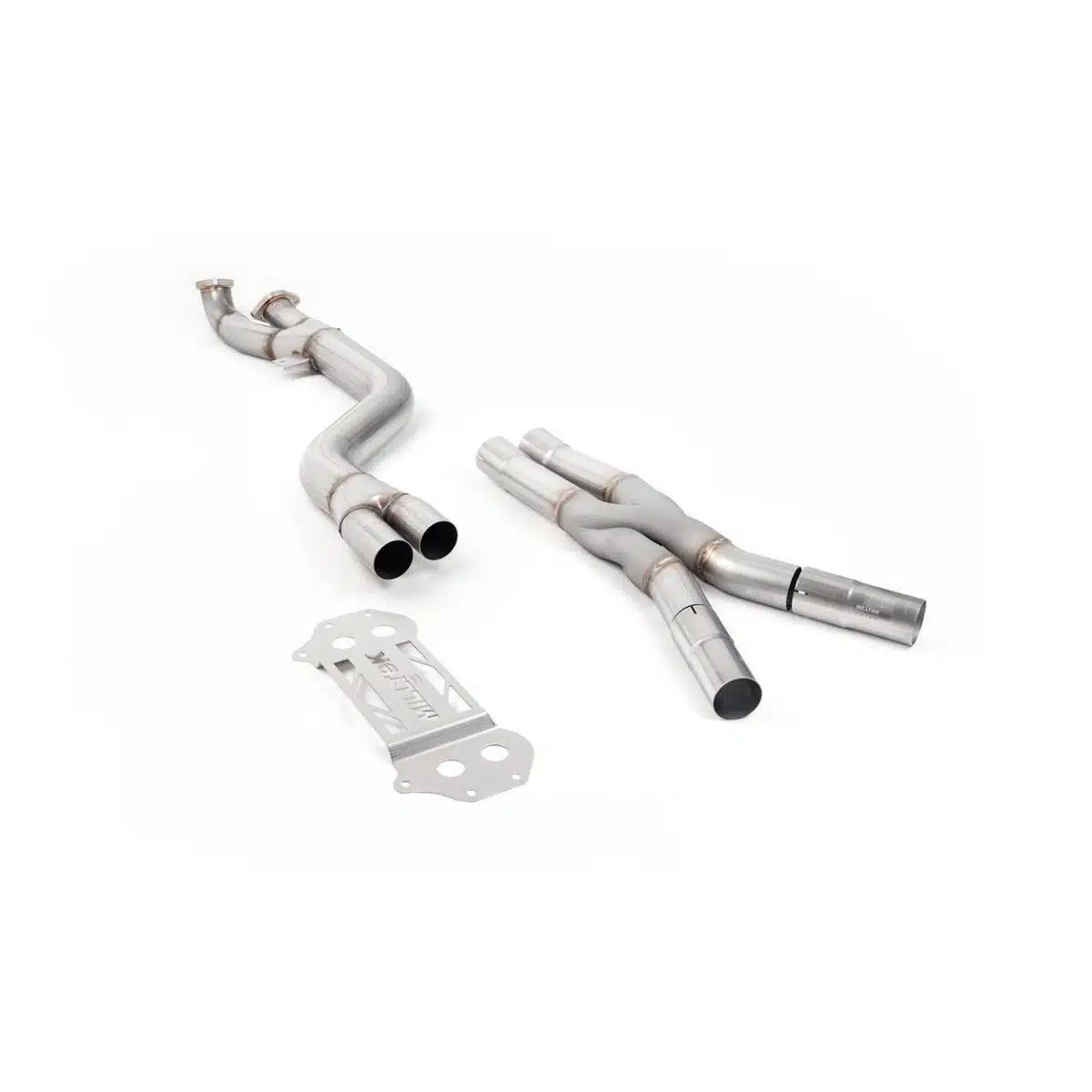BMW G8X M3 et M3 Touring - Suppression du FAP/OPF 4" avec tube en Z - Pour ligne d'échappement d'origine-SSXBM1422