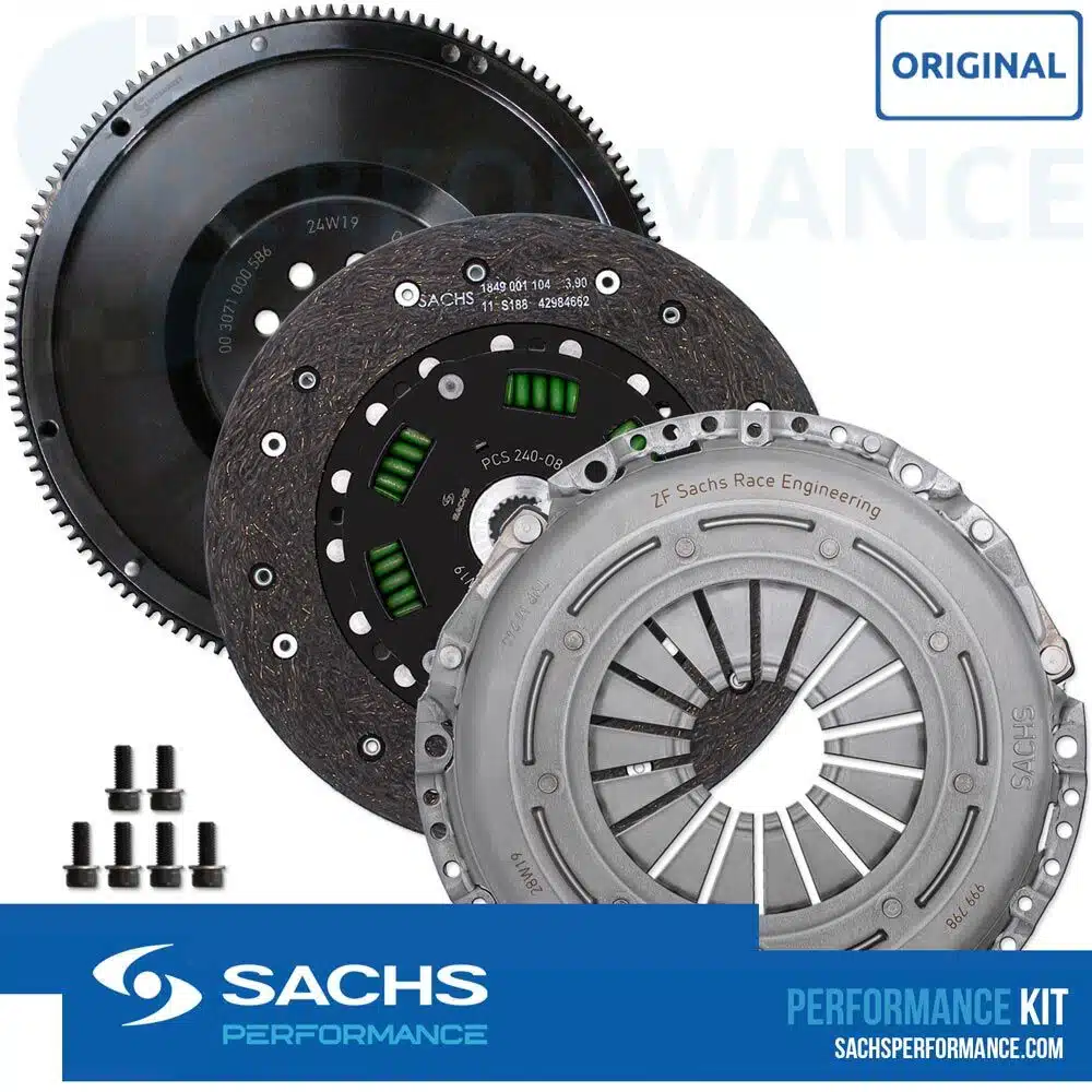 Kit d'embrayage Sachs Performance 530 Nm avec volant moteur pour Golf 7 GTI / R / 8 GTI / S3 8V / TT 8S / Leon 5F Cupra